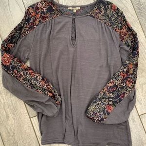 Floral long sleeve